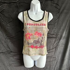 Xhilaration tank with graphic image, Junior size L
